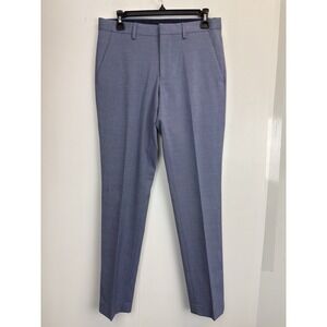 Express Extra Slim Wrinkle‎ Resistant Mens Dress Pants Size 30X31 Blue
